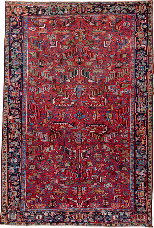 Vintage Heriz Area Rug (8' x 12')